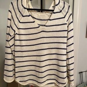 Striped V-Neck H&M Sweater